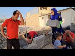 Nomadic Life  Arvin Falls Ill with Fever 🤒 | Hamid Builds Alone as Delbar Expresses Her Frustration