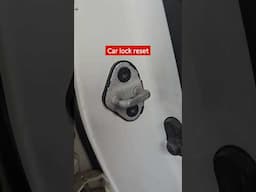 Aise bhi ho sakta hai lock reset #shorts #carlock #cars