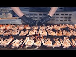 Over 200 customers waiting everyday?! Crazy Seafood Stir-Fry on a Giant Iron Plate