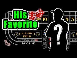 Dealing Craps for 30+ Years - His Favorite Strategy