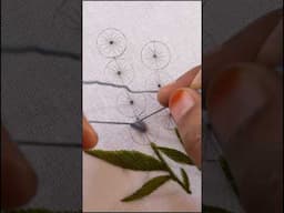Beautiful hand embroidery design | hand craft | embroidery
