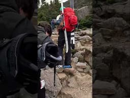 The Hardest Stretch of the Tuckerman Ravine Trail...