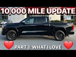 2024 Toyota Tundra 10,000 Mile Ownership Update: What I Love