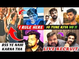 GodLike Action on Saumraj Middle Finger 🚨 Sangwan Mazy Reply Saumraj | Goldy Bhai LIVE Recruit Ocean