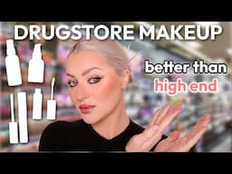 this drugstore makeup is BETTER than high end!