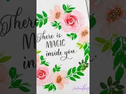 Calligraphy quote #brushpencalligraphy #pentelbrushpen #artwork