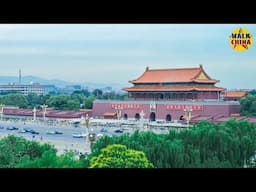 Driving Beijing's Traffic Jam along Tiananmen - China's Most Congested Road