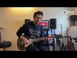 Zach Comtois Electric Guitar Lesson: Hybrid Picking Lick| ELIXIR Strings