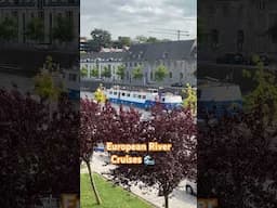 ⛴️European River Cruises Aboard a Tourist Boat.Scenic Views & Peaceful Vibes🇧🇪 #subscribe#brussels