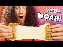 Waffling anything EDIBLE (Crayons are edible)