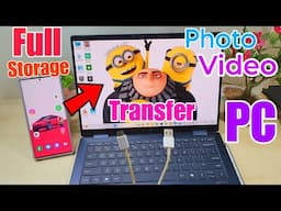 Transfer Photos & Video From Phone To Windows | send file mobile phone to windows