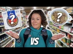 GROCERY STORE BACKPACKING FOOD | Cheap & Easy DIY Freeze Dried Backpacking Meal Ideas