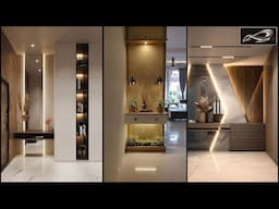 Modern Foyer Decor Ideas 2025 | Elegant Entrance Designs by Infinity Arch Studio