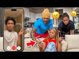 We Caught AHVI On FACETIME With Demond 😳