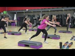 Cathe Friedrich's #546 Cardio Legs and Core Live Workout