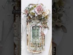 DIY Shabby Chic Mixed Media Tag | Prima “In The Moment” Collection | Vintage Door Art Tutorial