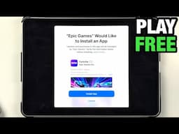 How To Download Fortnite iOS In/Outside EU (iPhone & iPad) (UPDATED)
