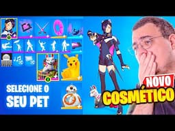 NOVOS PETS NO FORTNITE E NOVA SKIN DO MACE WINDU MESTRE WINDU NOVA TEMPORADA STAR WARS
