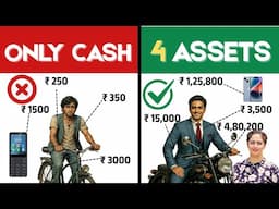 Stop Putting all your Cash in the Bank | 4 Assets that are much better than cash | How to be Rich?
