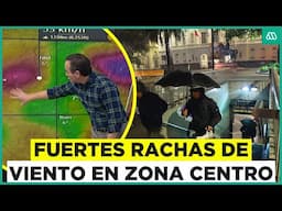 Comienzan rachas de viento de hasta 50 km/h en la Región Metropolitana