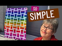 Fast & Easy Potato Chip Quilt that will blow your mind - Stashbuster 14 Chippy Chains