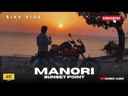 manori island sunset point #manoribeach #sunset