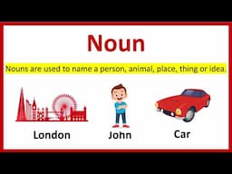 What is a Noun? | Easy Grammar Lesson for Kids with Examples