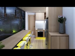 TINY HOUSE DESIGN IDEAS | 2x20ft SHIPPING CONTAINER HOUSE | LIVING BIG IN A TINY HOUSE
