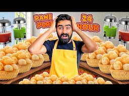 Eating only Panipuri for 24 Hours - सबके पेट खराब हो गए 🤢