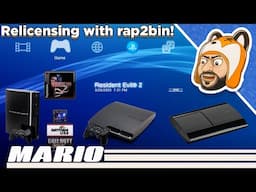 Relicensing PS3 PKG Installs with rap2bin for PS3HEN & Evilnat CFW