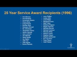 Ballarat Health Services 2021 Service Awards