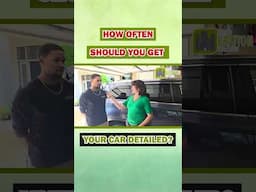 🔥 How Often Should You REALLY Detail Your Car? | Car Detailing #shorts