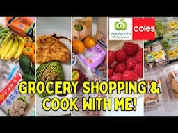 I am back! It's been a while... | Australian Grocery Haul and Cooking Simple Food