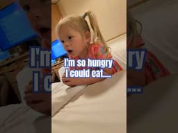 I'm so hungry, I could eat.....
