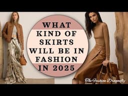 FASHIONABLE SKIRTS 2025  TRENDS OF THE SEASON