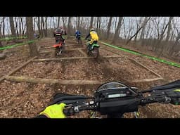 Dirt Bike Racing at Battle Creek Motorcycle Club | Dirt Bike Racing POV