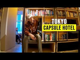 $26 Tokyo Capsule Hotel Tour 🇯🇵