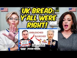 American Couple Reacts: US vs UK Bread | Food Wars | Are they THAT different? FIRST TIME REACTION!