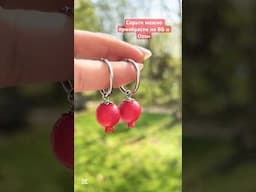 Серьги-кольца своими руками