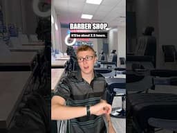 Barber Gets A Weird Client #Shorts