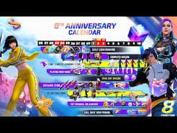 8th Anniversary Free Fire Event🤯 | Free Fire New Event | Ff New Event | Upcoming Events In Free Fire