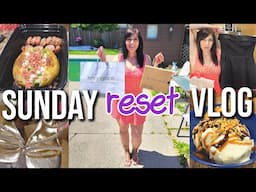 SUNDAY RESET | Weight Loss Meal Prep, Wedding & Summer Clothes Shopping