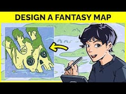 🔴 Advanced Overhead Map Illustration