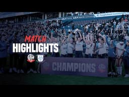 HIGHLIGHTS | Wanderers Women vs Preston North End Women