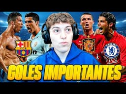 REACCION A CR7: 40 GOLES MAS IMPORTANTES DE SU CARRERA (2025) - INCREIBLE!