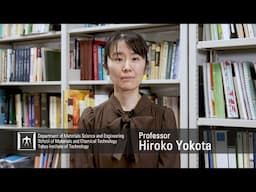 Understanding the physical properties at boundary - Hiroko Yokota Laboratory