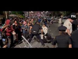 CHAOS in NYC as anti-ICE riots erupt, cops make arrests