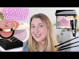 UPDATES & GRWM: Dior Sweet Bouquet & Lilacmania, YSL Blush & Powder, Chanel Baume Shines, & More!