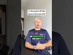 In Denmark We Ignore Everyone Equally! 🇩🇰✨ #denmark #danish #goviral #fyp #dansk #copenhagen #hah