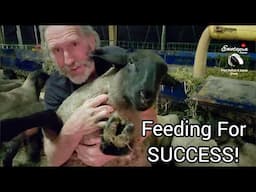 COST-EFFECTIVE Way To FEED SHEEP | Keep It SIMPLE!